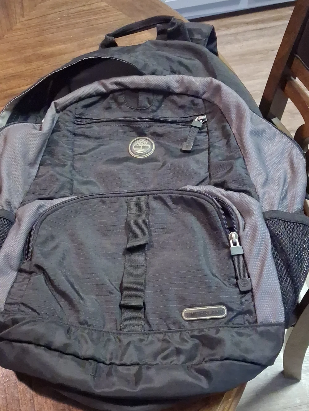 Timberland Men's Black and Gray Everyday Backpack